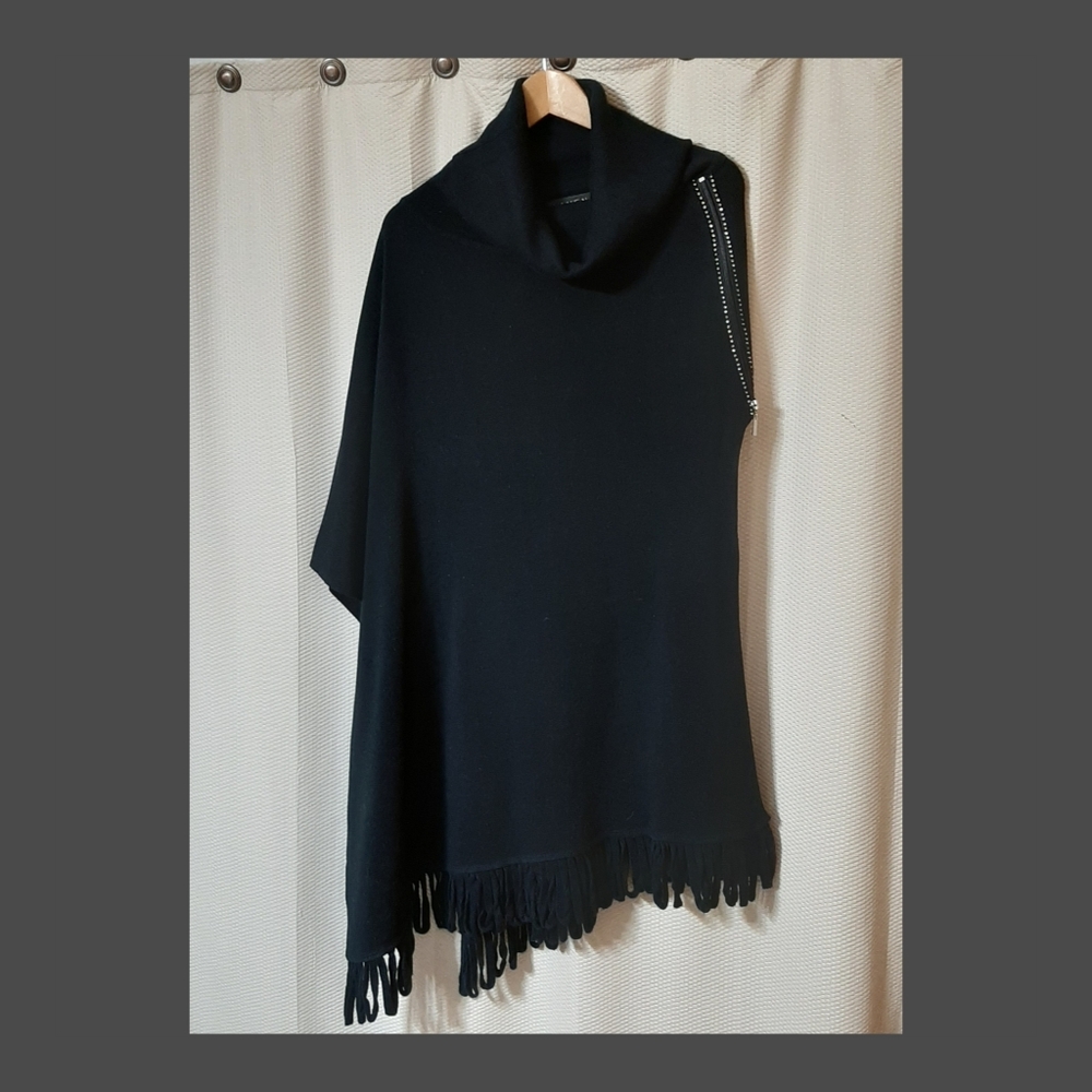 Plus size quality cape poncho